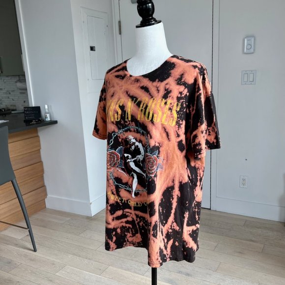 Upcycled ✨Guns n’ Roses Oversized Retro Graphic Tee | XXL | Black - Picture 3 of 8